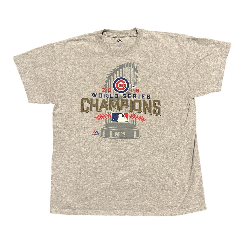 Majestic Tan World Series Champions Tee – Men’s L